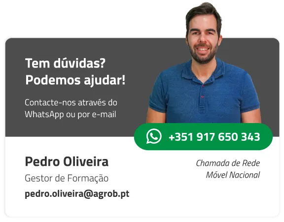 Pedro Oliveira | Gestor de Formação | AgroB