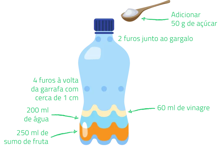 armadilha artesanal | Agricultura Biológica | AgroB