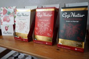 Produtos transformados Goji Natur - Chocolates