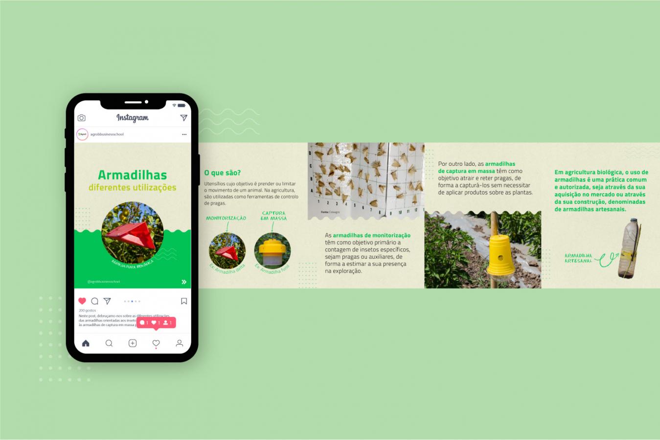 Agricultura Biológica | Redes sociais AgroB | Espaço Visual