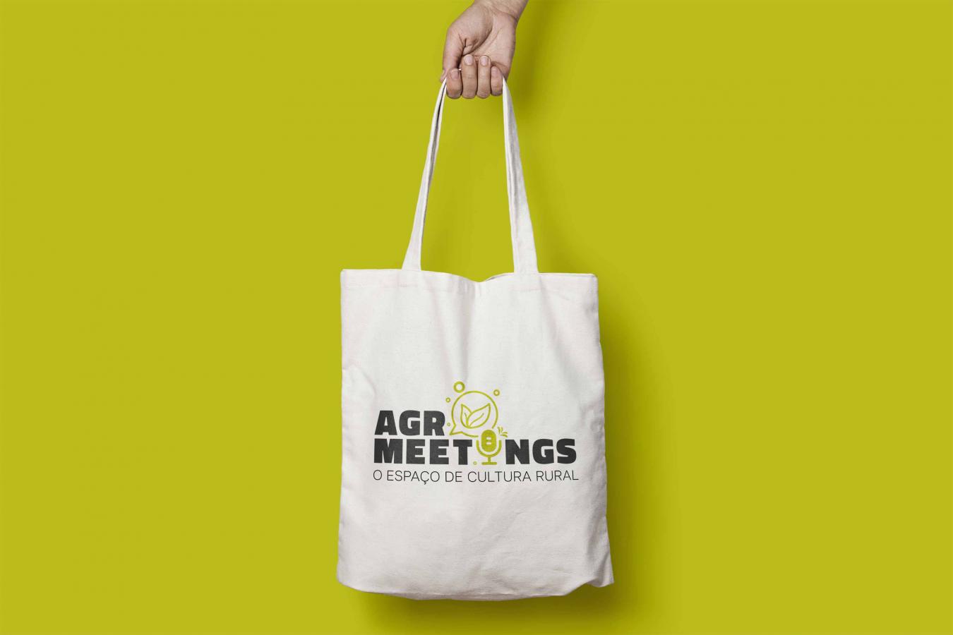 Tote bag Agromeetings | Branding e Design | Espaço Visual