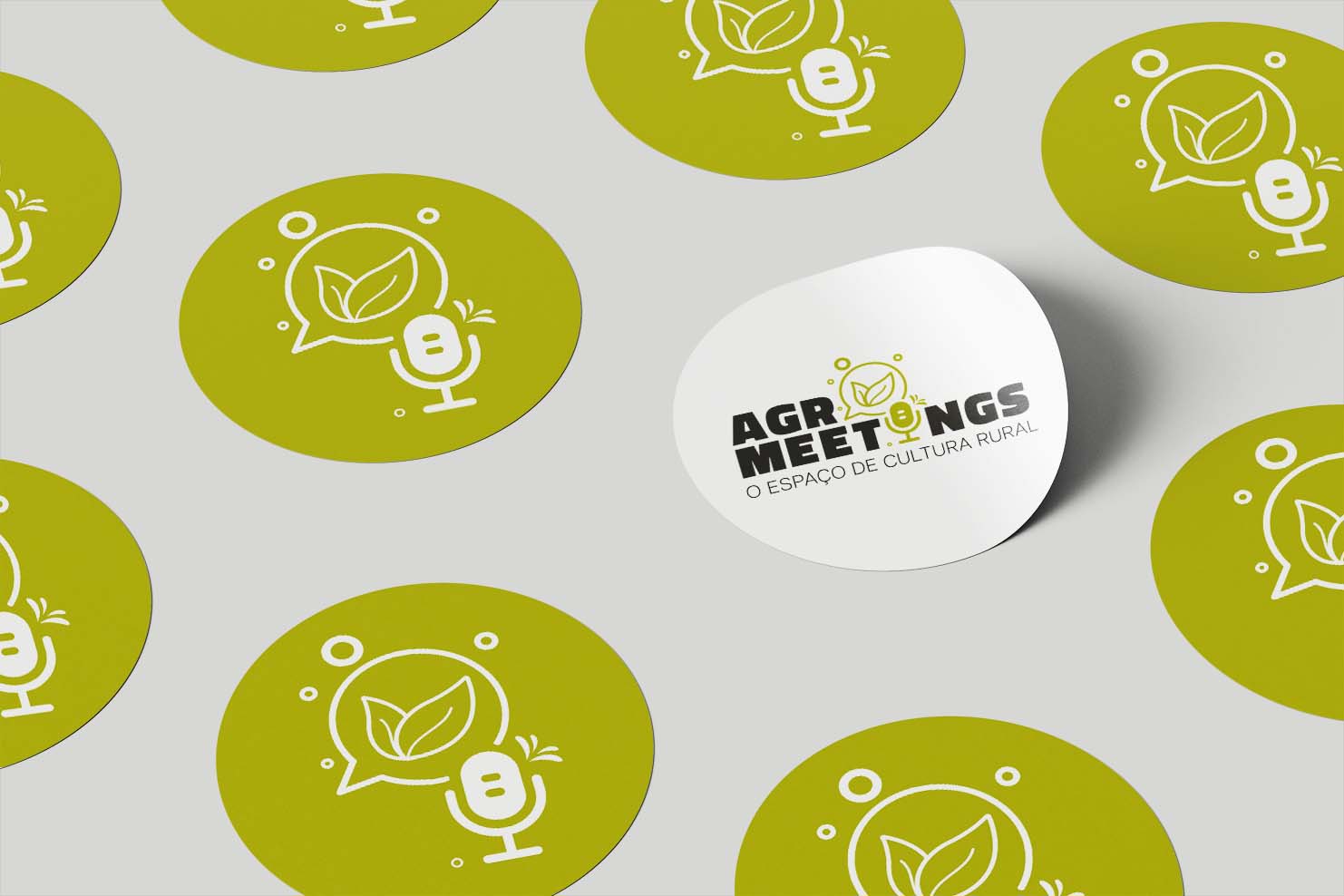 Stickers Agromeetings | Branding e Design | Espaço Visual