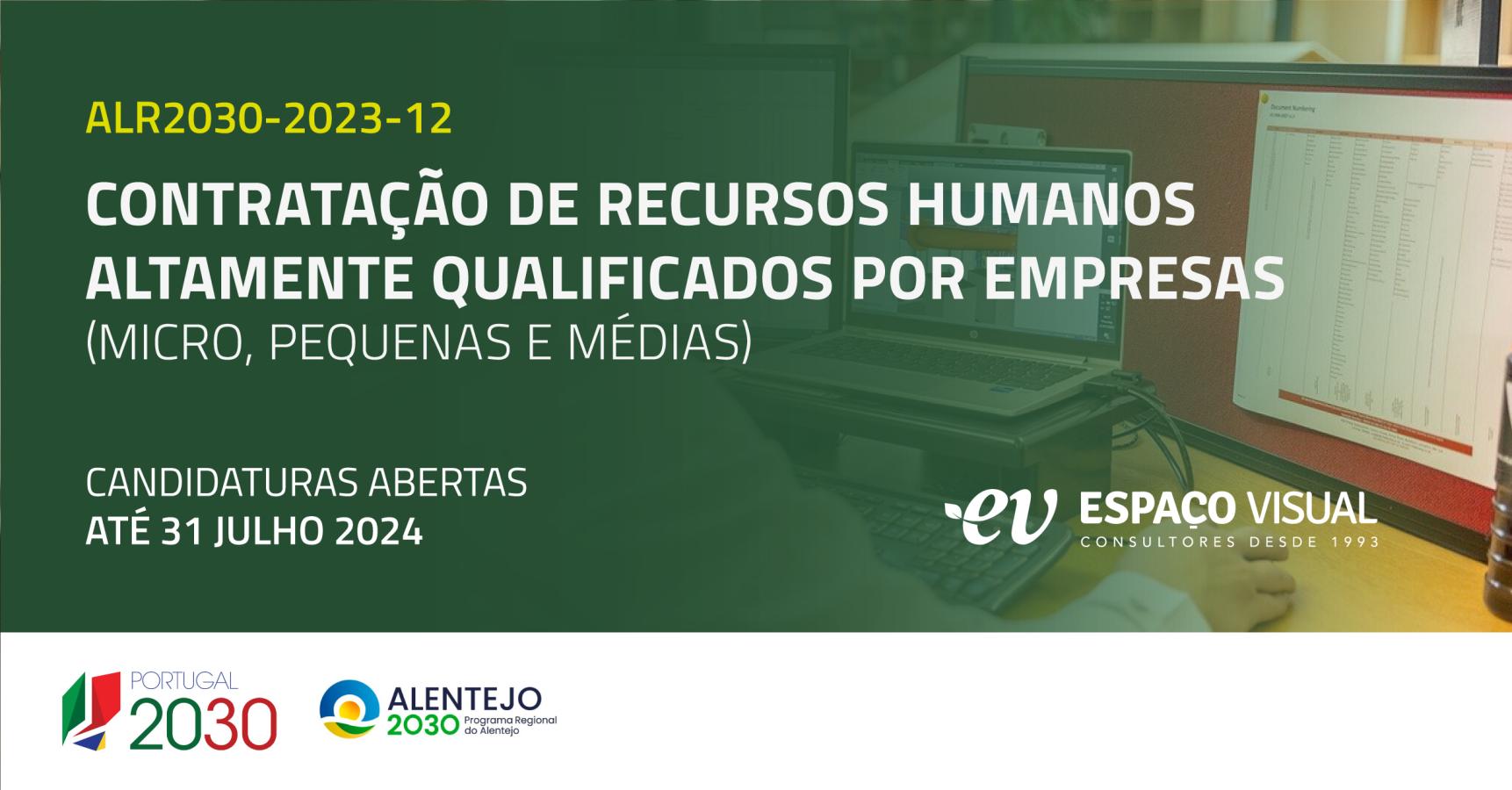 Contratação de Recursos Humanos Altamente Qualificados por empresas (micro, pequenas e médias) | ALR2030-2023-11